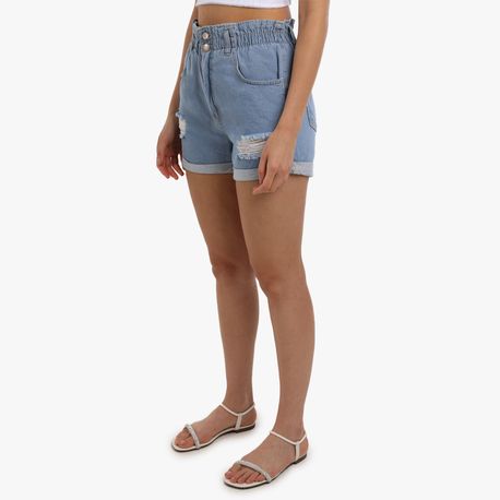 SHORTS JNS BLUE CLOCHARD BARRA DOBR 40308C JEANS 40