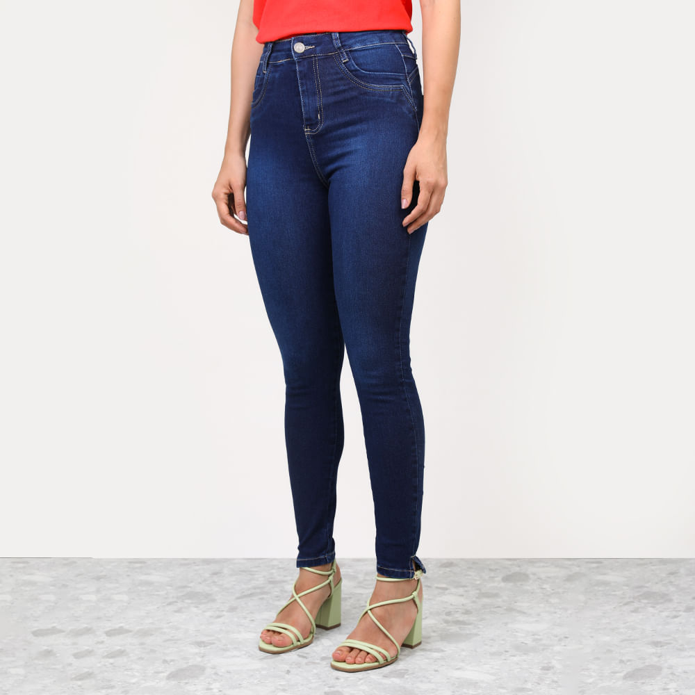 CIGARRETE PUSH UP COM ELAST JEANS 272707 JEANS 38