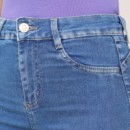 CIGARRETE PUSH UP COM ELASTANO JEANS 273001 JEANS 38