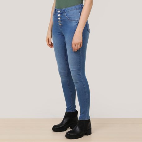 CALCA CLARA RESERVA VST BOTOES V18-2077/D JEANS CLARO 42