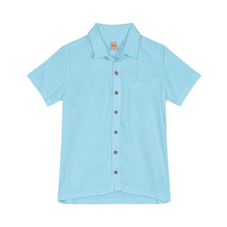 Camisa Infantil Masculina Bichinhos Trick Nick Azul 6