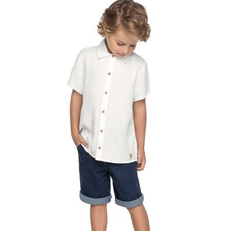 Camisa Infantil Masculina Bichinhos Trick Nick Azul 6