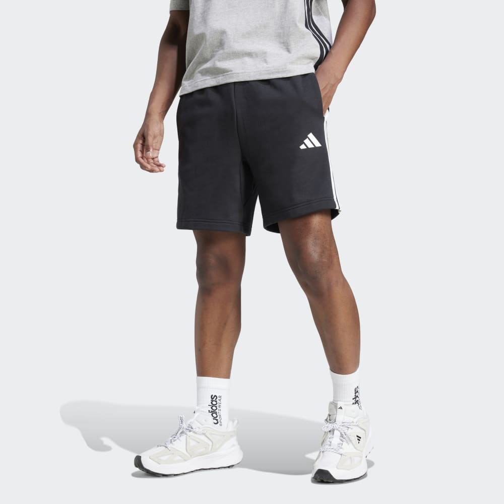 Short Adidas Moletinho Essentials Três Listras Masculino - Di