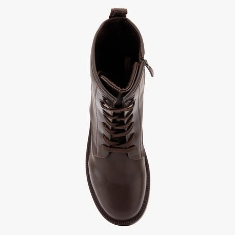 BOTA COTURNO NOVA 72182 MARROM 35