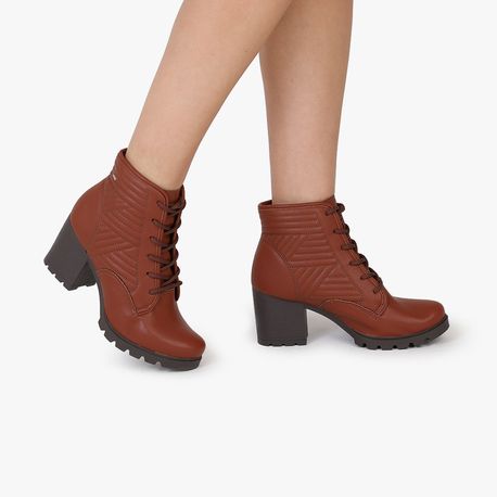 BOTA COTURNO SALTO G5661 0003-CONHAQUE 38