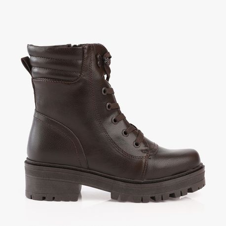 BOTA COTURNO 72223 MARROM 36