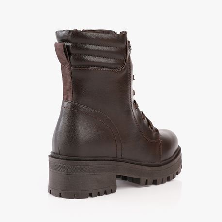 BOTA COTURNO 72223 MARROM 36
