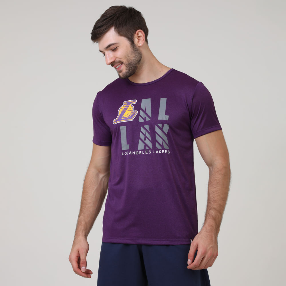 CAMISETA  NBA  NB506 NB506 ROXO MESCLA P