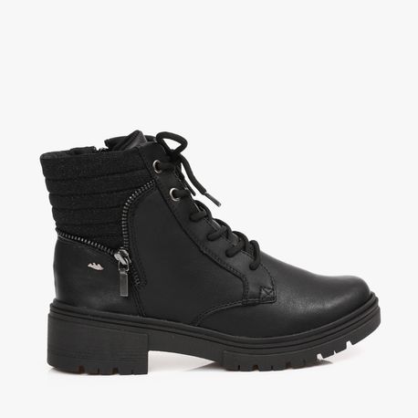 BOTA COTURNO G9662 01-BLACK ALMERIA 35