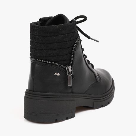 BOTA COTURNO G9662 01-BLACK ALMERIA 35