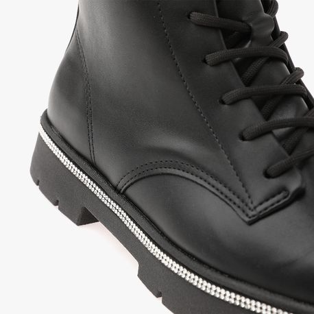 BOTA COTURNO STRASS 3101201 PTO NP BERLIM 34