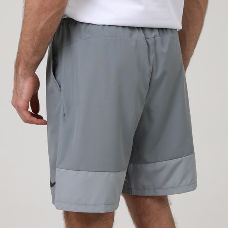 SHORTS M NK DF FLX WVN 9IN SHORT DM6617-084 084-SMOKE GREY/BLK P