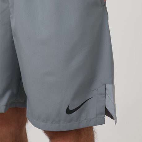 SHORTS M NK DF FLX WVN 9IN SHORT DM6617-084 084-SMOKE GREY/BLK P