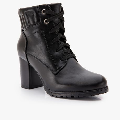 BOTA  SALTO MATELASSE GOLA 73127 PRETO 37