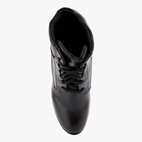 BOTA  SALTO MATELASSE GOLA 73127 PRETO 37