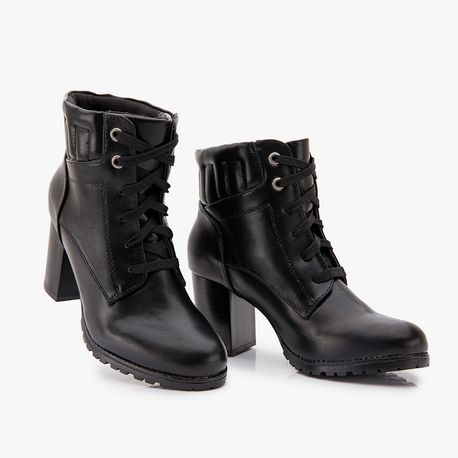 BOTA  SALTO MATELASSE GOLA 73127 PRETO 37