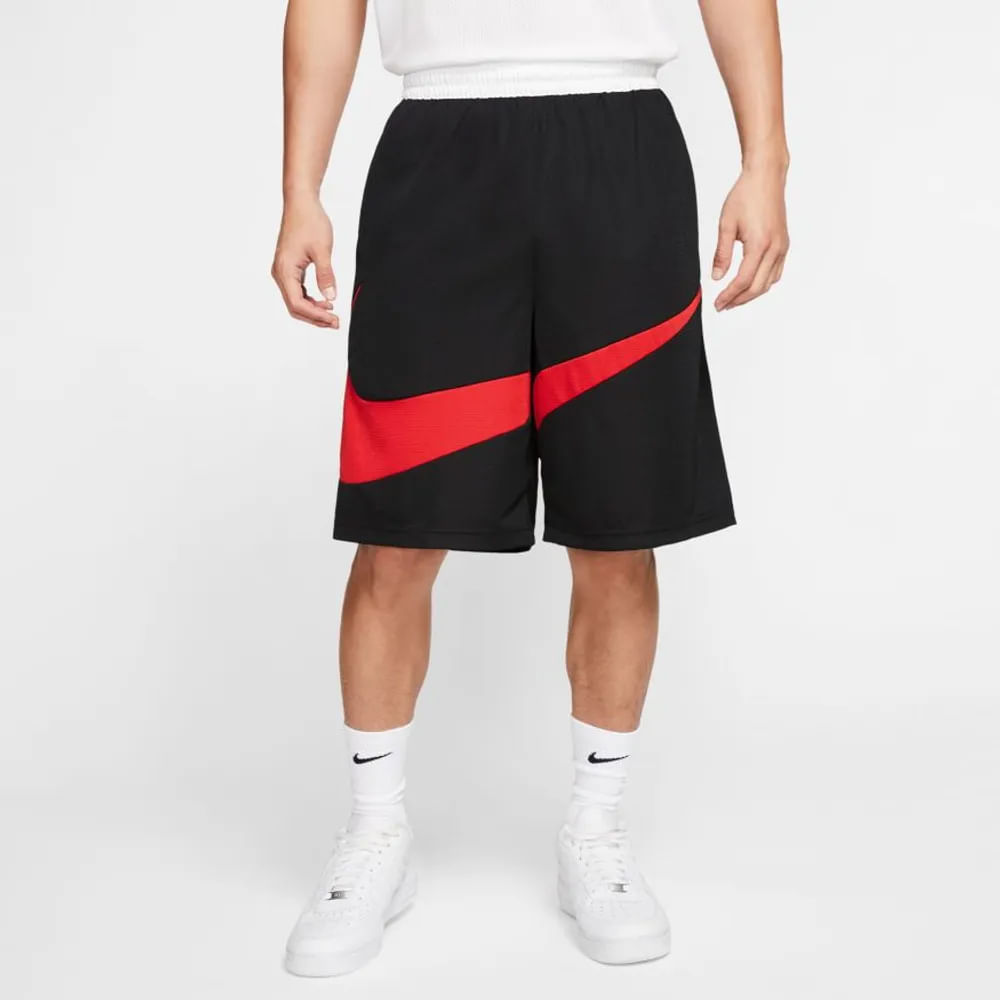 SHORTS M NK DRY HBR SHORT 2 0 BV9385-010 010-BLK/UNIVERSITY RED P