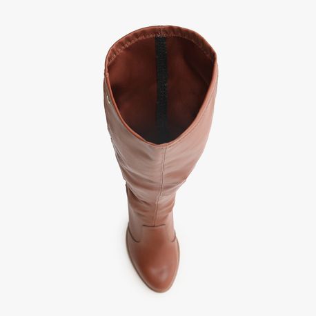 BOTA SALTO OVERKNEW Q6763 BERTOLLI CASTANHO (002) 34