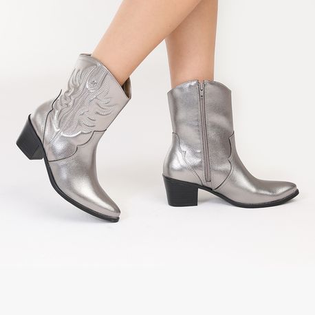 BOTA SALTO WESTERN 23-1105 PEWTER 36
