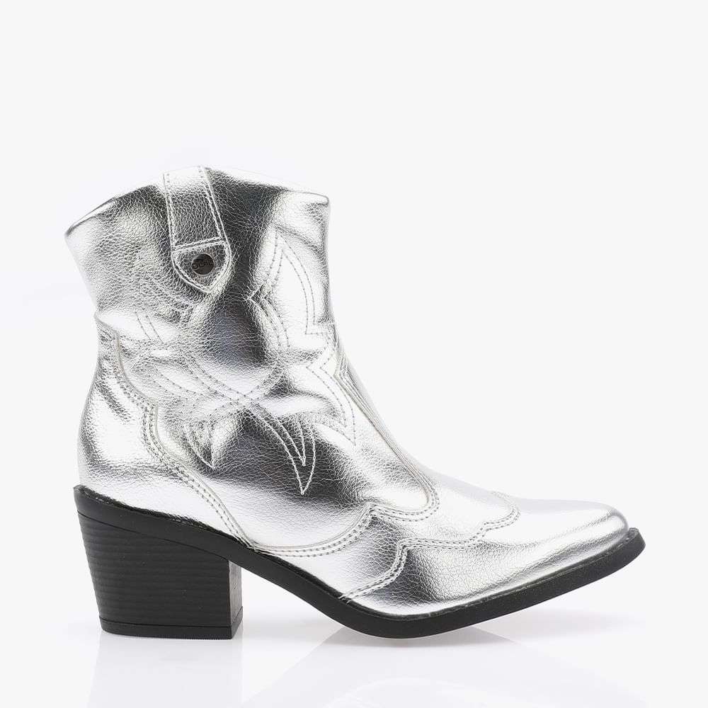 BOTA COUNTRY COSTURA 63192209 PRATA 34