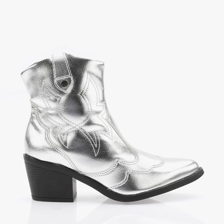 BOTA COUNTRY COSTURA 63192209 PRATA 36