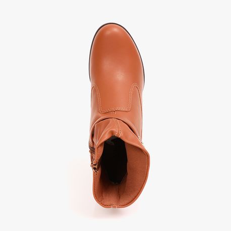 BOTA SALTO ENFEITE LATERAL G9642 04-MASCAVO ALMERIA 34