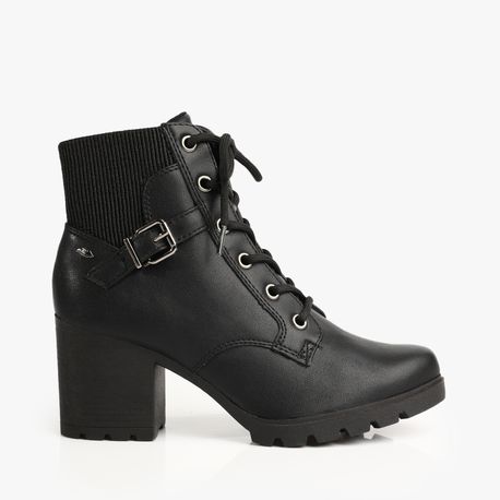 BOTA COTURNO COM SALTO FIVELA G9541 01-PTO ALMERIA 34