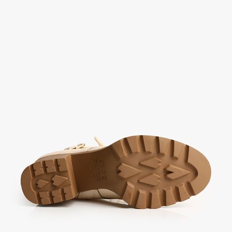 BOTA COTURNO COM SALTO FIVELA G9541 03-TULE ALMERIA 34