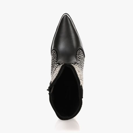 BOTA SALTO COUNTRY STRASS 3070111 PRETO 35