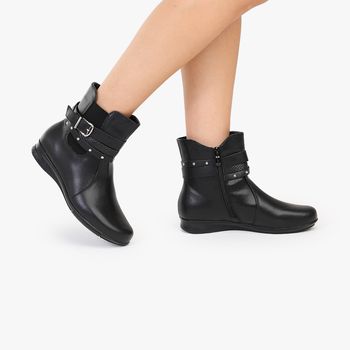 Bota Coturno Cano Curto