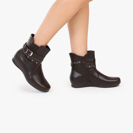 BOTA RASTEIR CANO CURTO 71083 MARROM 35