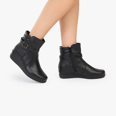 BOTA RASTEIRA  ANABELA 71104 PRETO 37