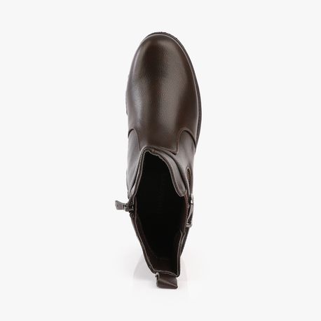 BOTA RASTEIRA CANO CURTO MONTARIA 72110 MARROM 35