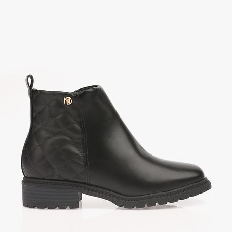 BOTA RASTEIRA MATELASSE 7074106 PRETO 38
