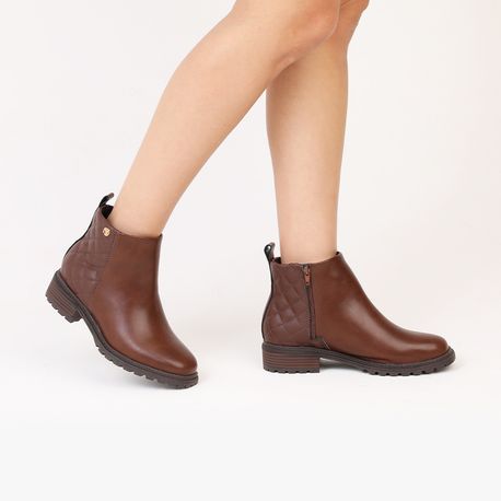 BOTA RASTEIRA MATELASSE 7074106 CAFE 35