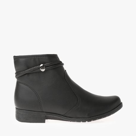 BOTA RASTEIRA FIVELA LATERAL G9554 01-PRETO ALMERIA 34