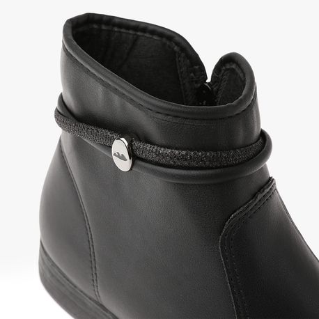 BOTA RASTEIRA FIVELA LATERAL G9554 01-PRETO ALMERIA 34