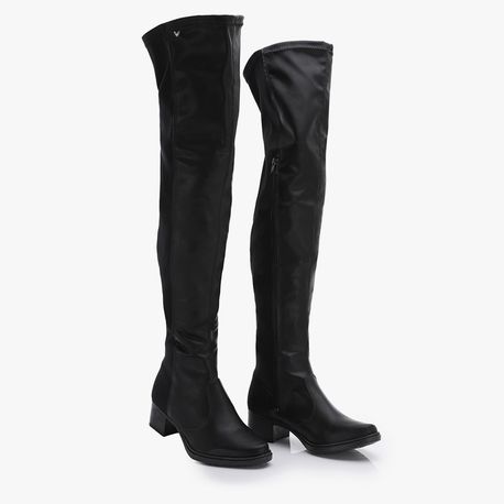 BOTA MONTARIA OVERKNEW Q6772 BERTOLLI PRETO (001) 34