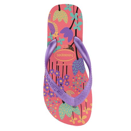 HAVAIANAS KIDS FLORES 4000052 7600-ROSA PORCELANA 27/8