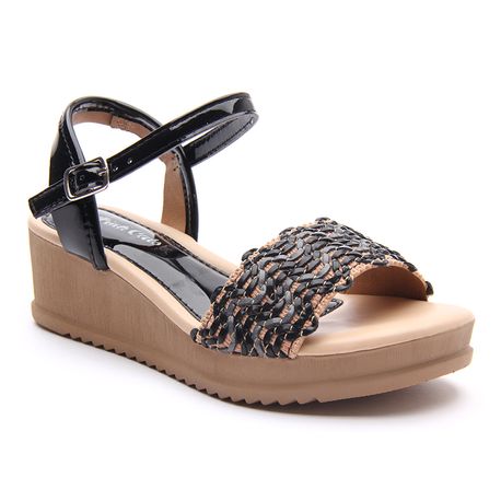SANDALIA JUV MNA V1421 PRETO 29
