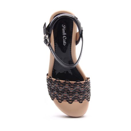 SANDALIA JUV MNA V1421 PRETO 29