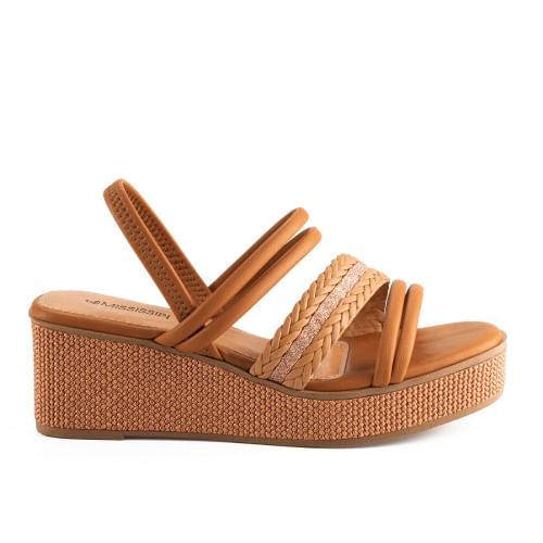 SANDALIA ANABELA MC112 02 CAMEL 34