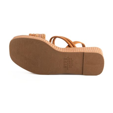SANDALIA ANABELA MC112 02 CAMEL 34