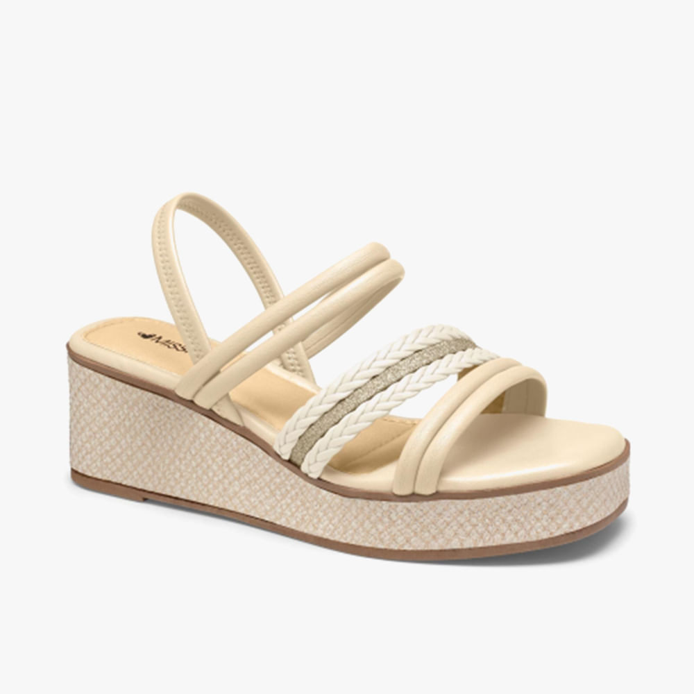 SANDALIA ANABELA MC112 01 COTTON 34
