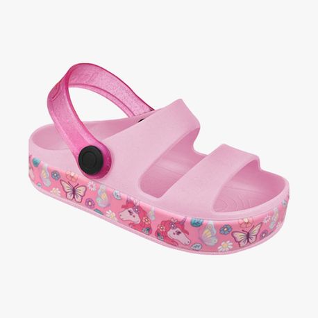CDG20 SANDALIA PAPETE BB MNA 100009 ROSA/GLITER 21/22