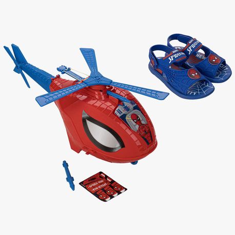 PAPETE HOMEM ARANHA HELICOPTERO 23064 BF401- AZUL VERMELHO 29/30