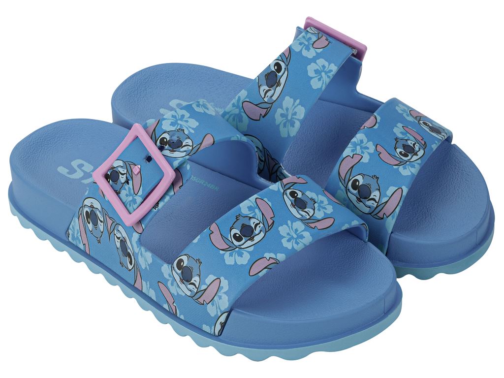 SANDALIA PAPETE INF MNA LILO STITCH 23198 BG537-AZUL/AZUL/ROSA 28