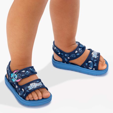 SANDALIA PAPETE BB MNA LILO STITCH 22991 BG033-AZUL MEDIO/AZUL 19