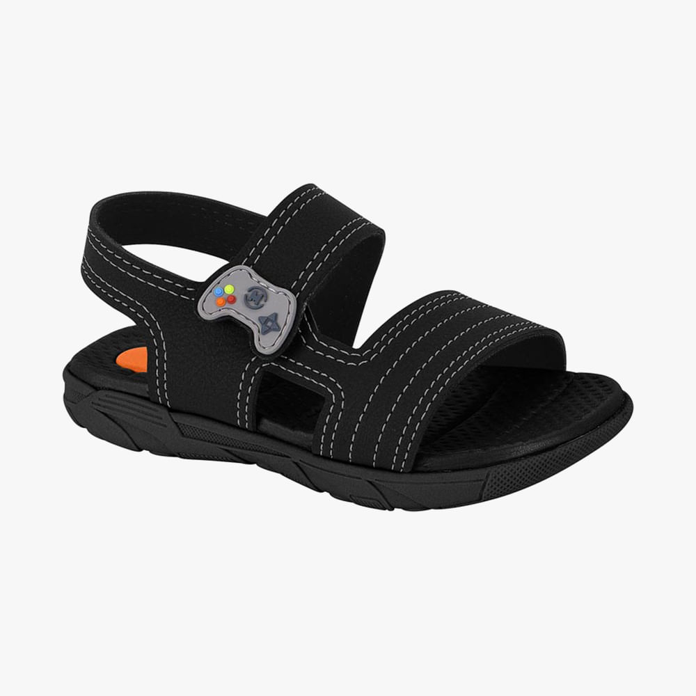 SANDALIA PAPETE BB MNO 2135662 PRETO 21