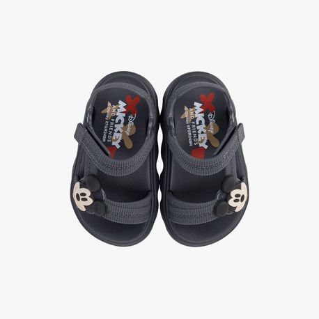 SANDALIA PAPETE DISNEY BB MNO MNA 23160 BF394-CINZA/CINZA 22